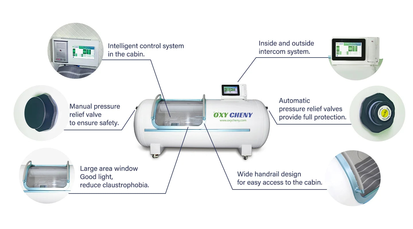 Lying Hard Shell Hyperbaric Chamber – T5B