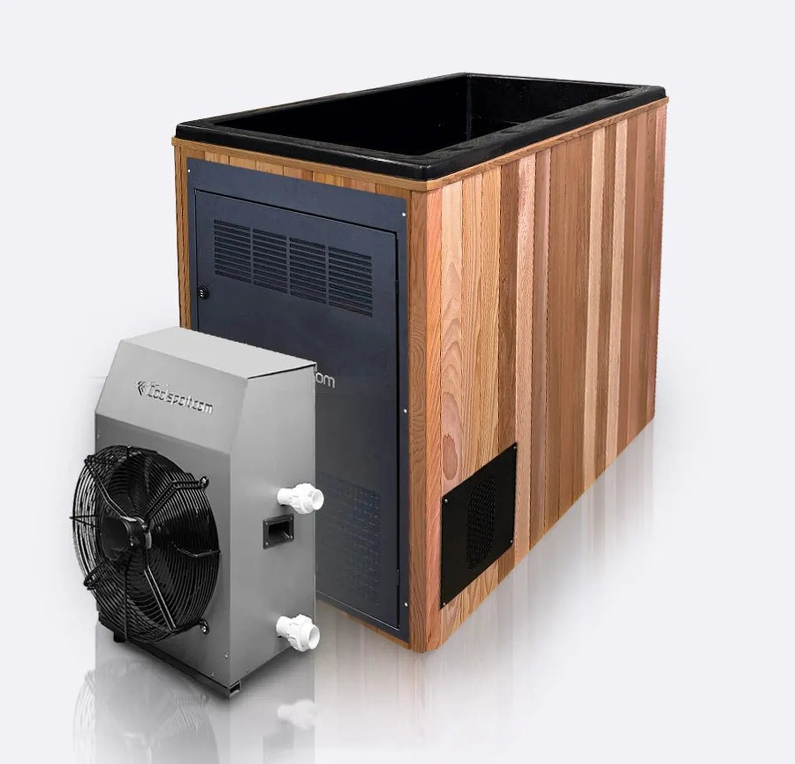 MiPod Pro CEDA | Natural Cedar Cold Plunge by iCoolsport
