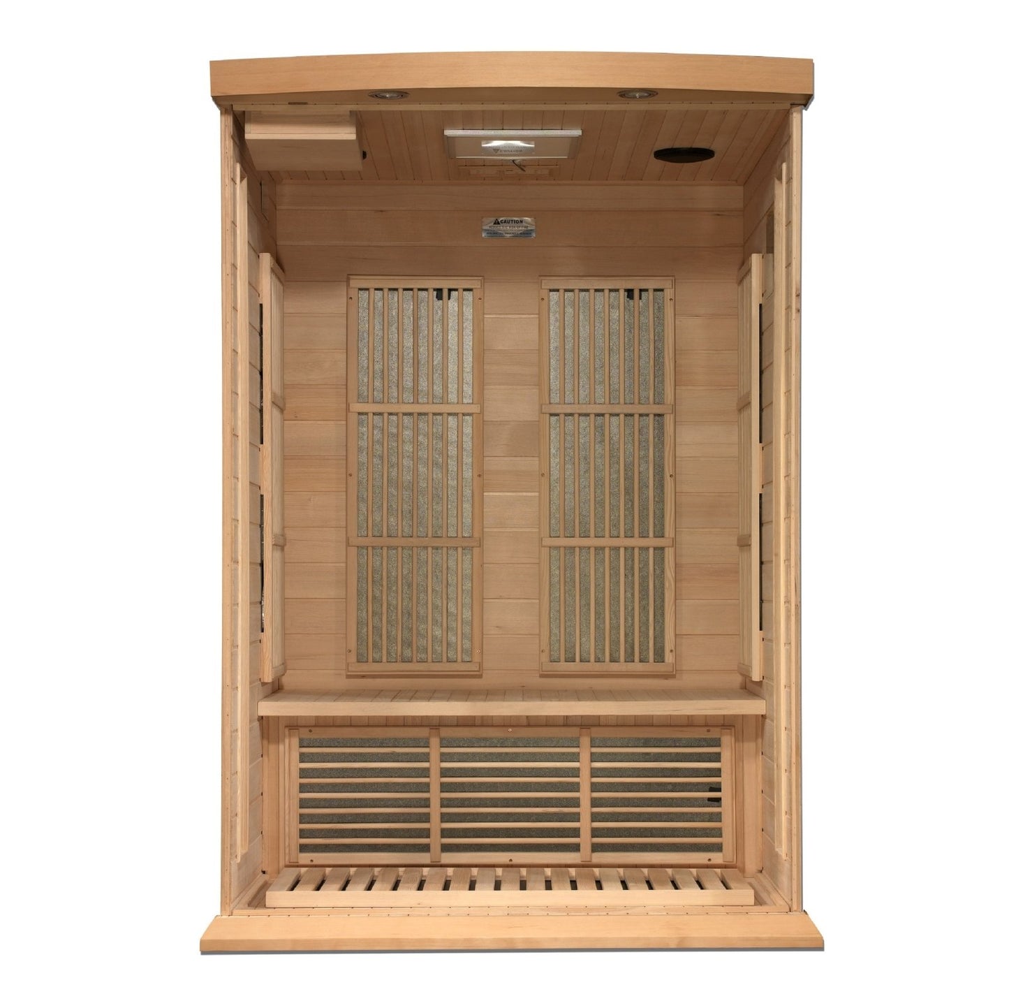 Maxxus FAR Infrared Sauna Near Zero EMF with Hemlock Wood