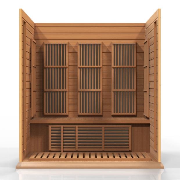 Maxxus FAR Infrared Sauna Near Zero EMF with Red Cedar Wood