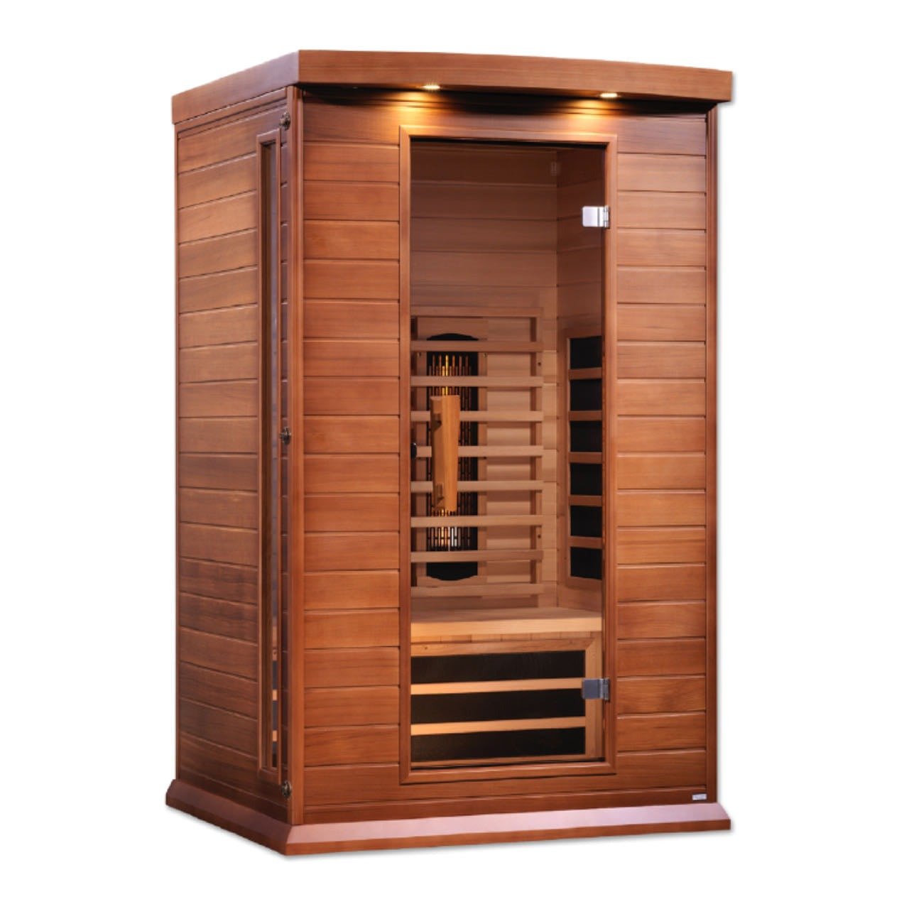 Maxxus Full Spectrum FAR Infrared Sauna Near Zero EMF • Red Cedar • 2-Person