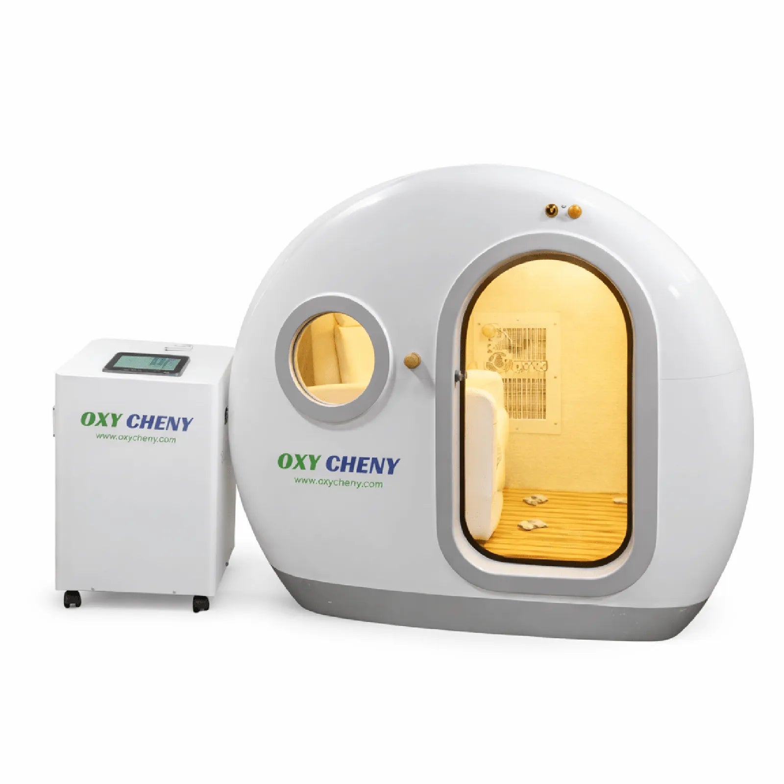Arched Monoplace Hard Shell Hyperbaric Chamber-CY10 by OxyCheny