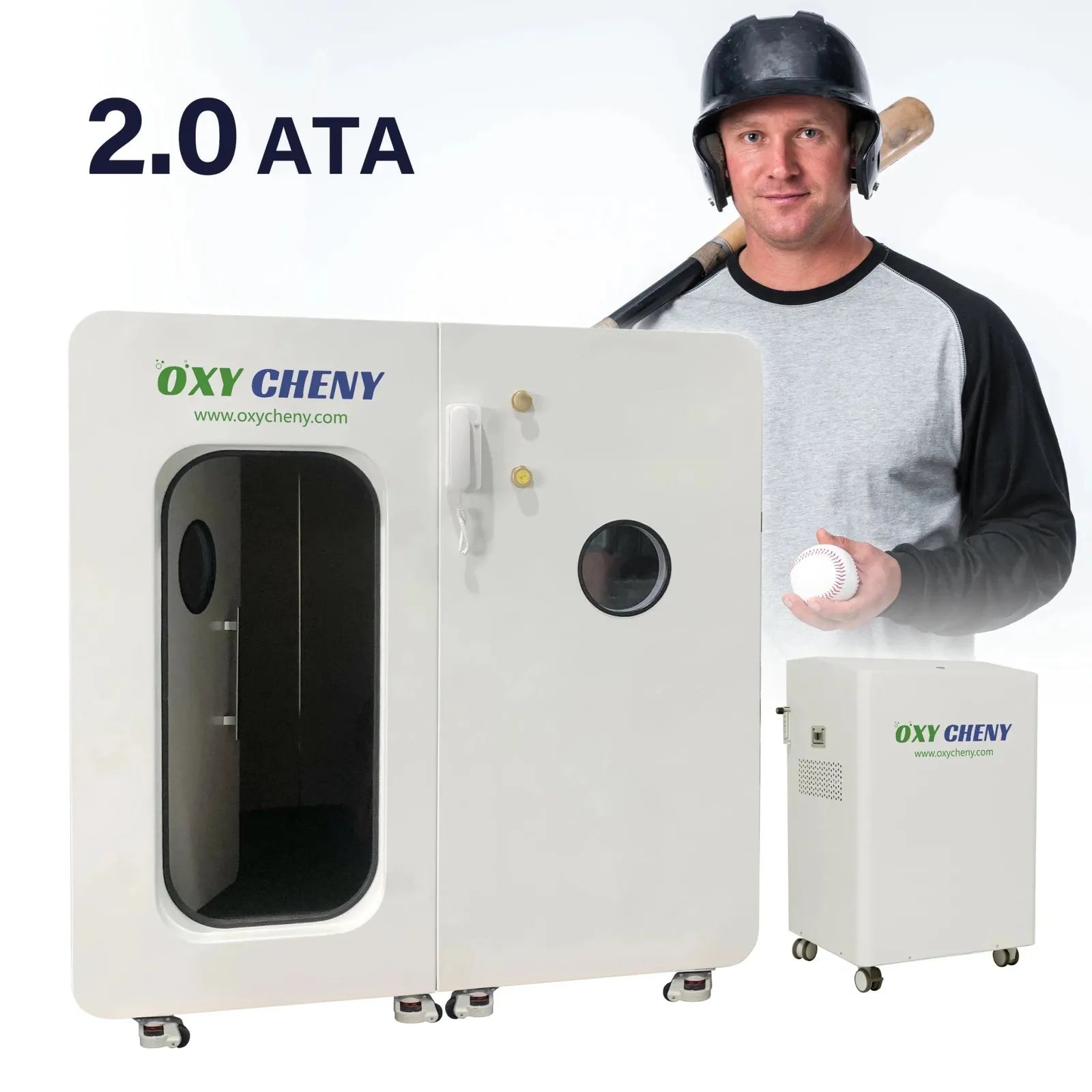 OxyCheny CY6 Monoplace Hard Shell Hyperbaric Chamber by OxyCheny