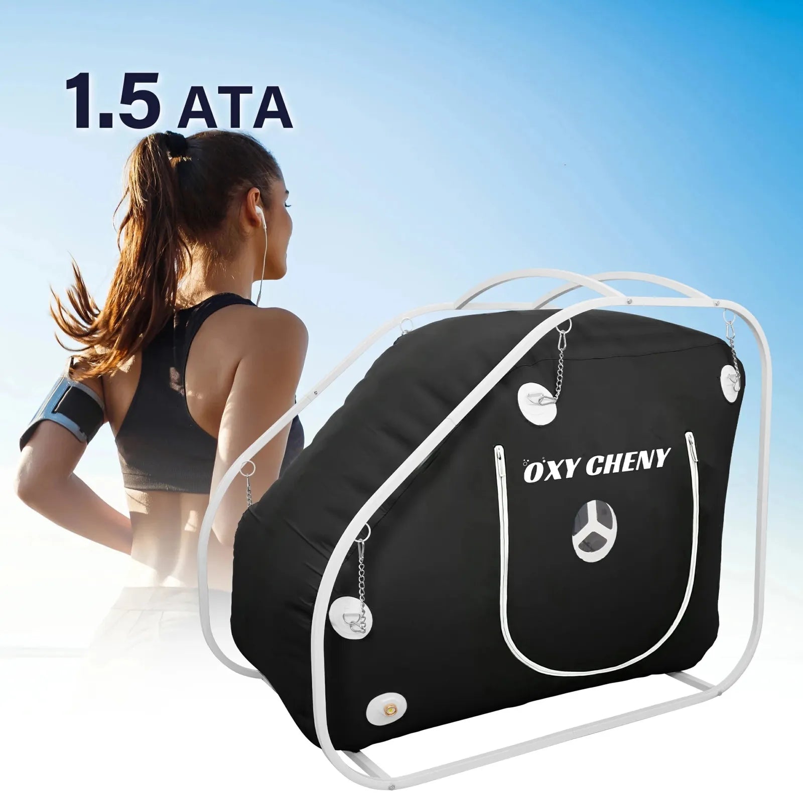Sitting Portable Hyperbaric Chamber-CY9 by OxyCheny