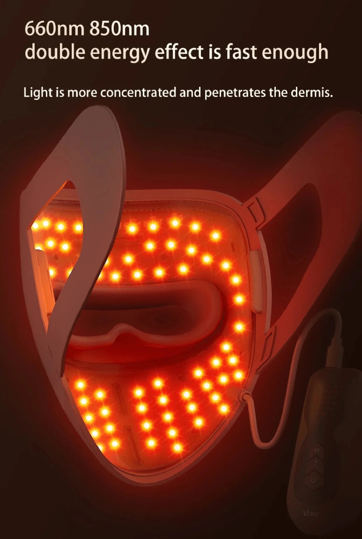 RLM-1 Liquid Infrared LED Face Mask by Red Luxe Light