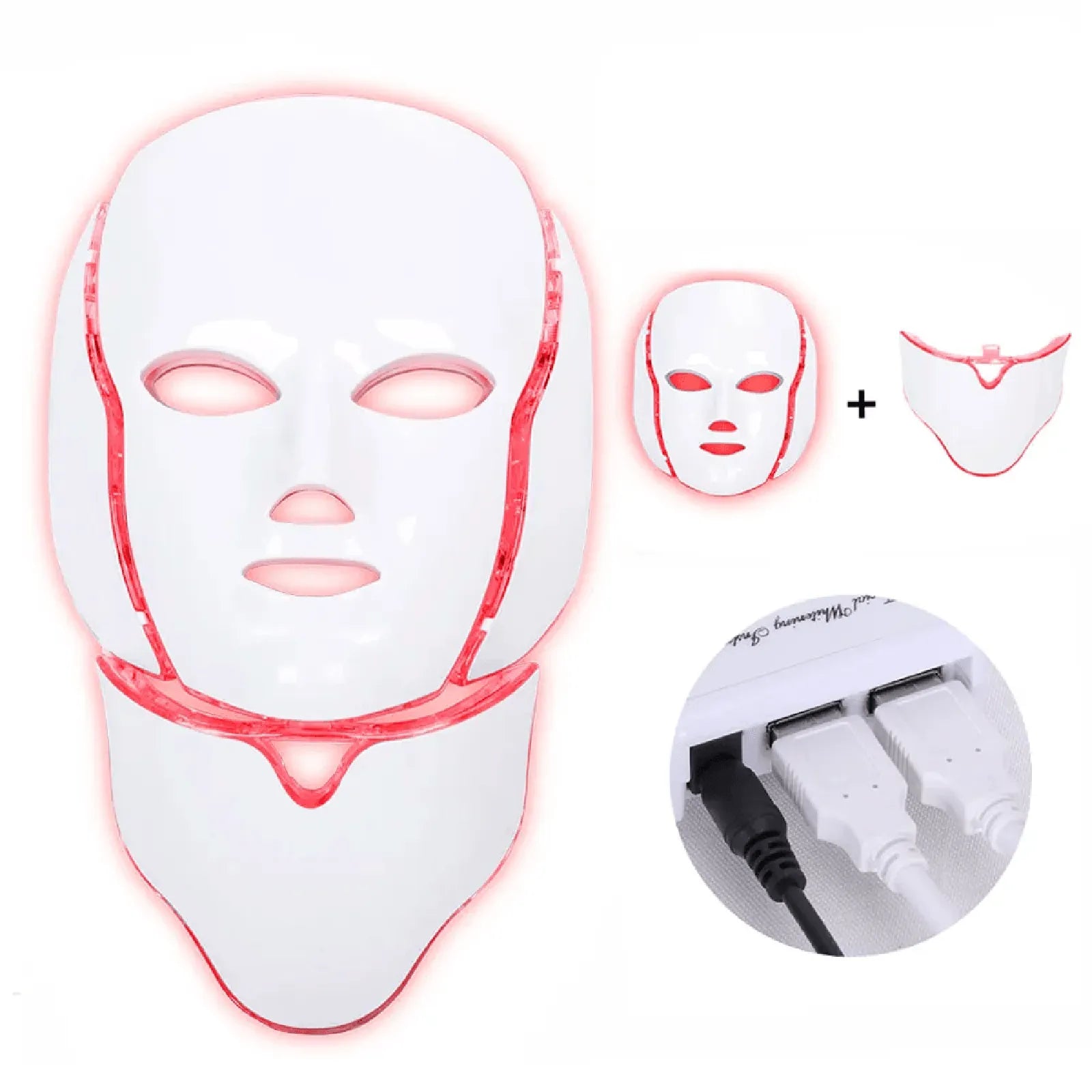 RD7 Wrap-Around Light Therapy Mask (Face & Neck) by Reddotled
