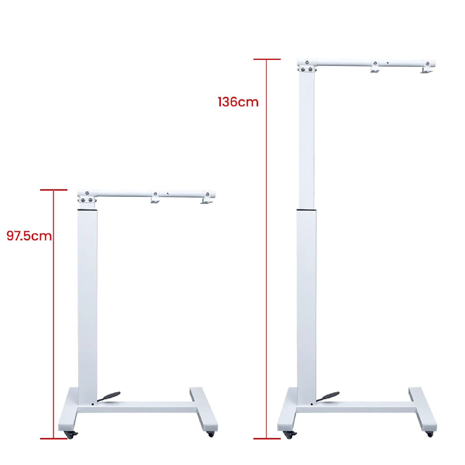 REDDOT Pneumatic Stand (PS) — Smooth Height Adjustment for Therapy Use by Reddotled