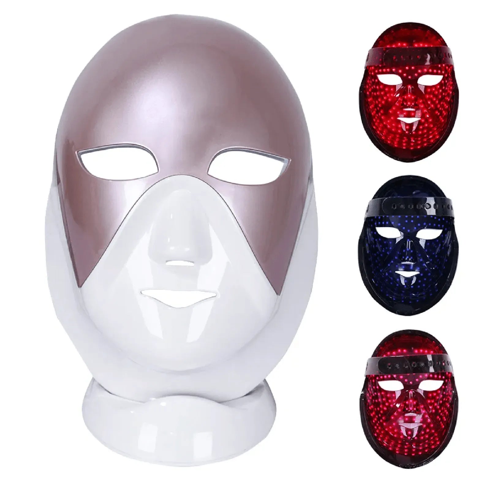 SD-008 High-Power Red & Blue Light Therapy Mask by Reddotled