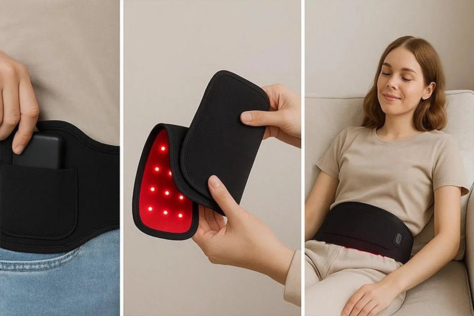 Targeted Red & Infrared Light Therapy Wrap by Reddotled