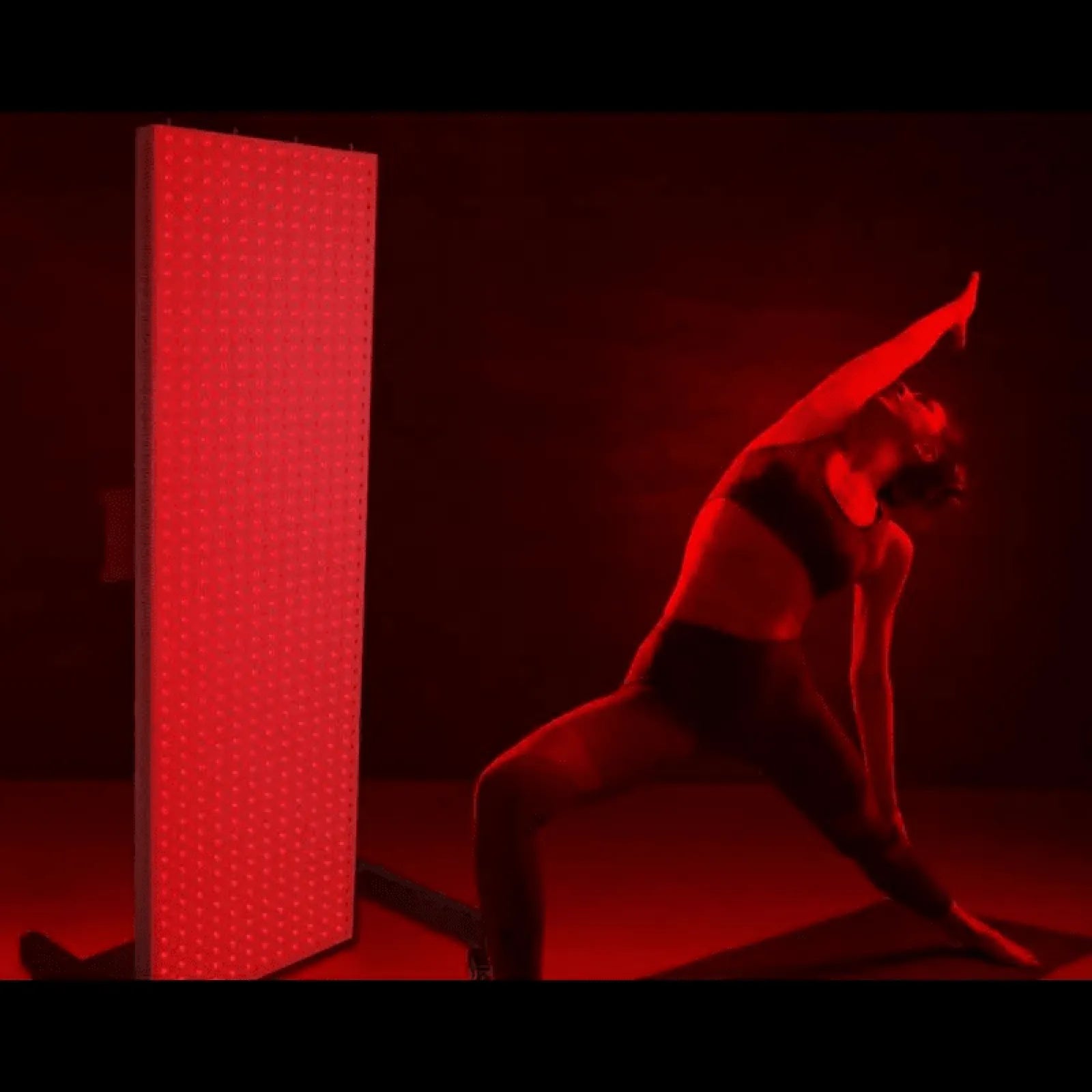 Vertical Stand — Adjustable Full-Body Support for Red Light Therapy Panels by Reddotled