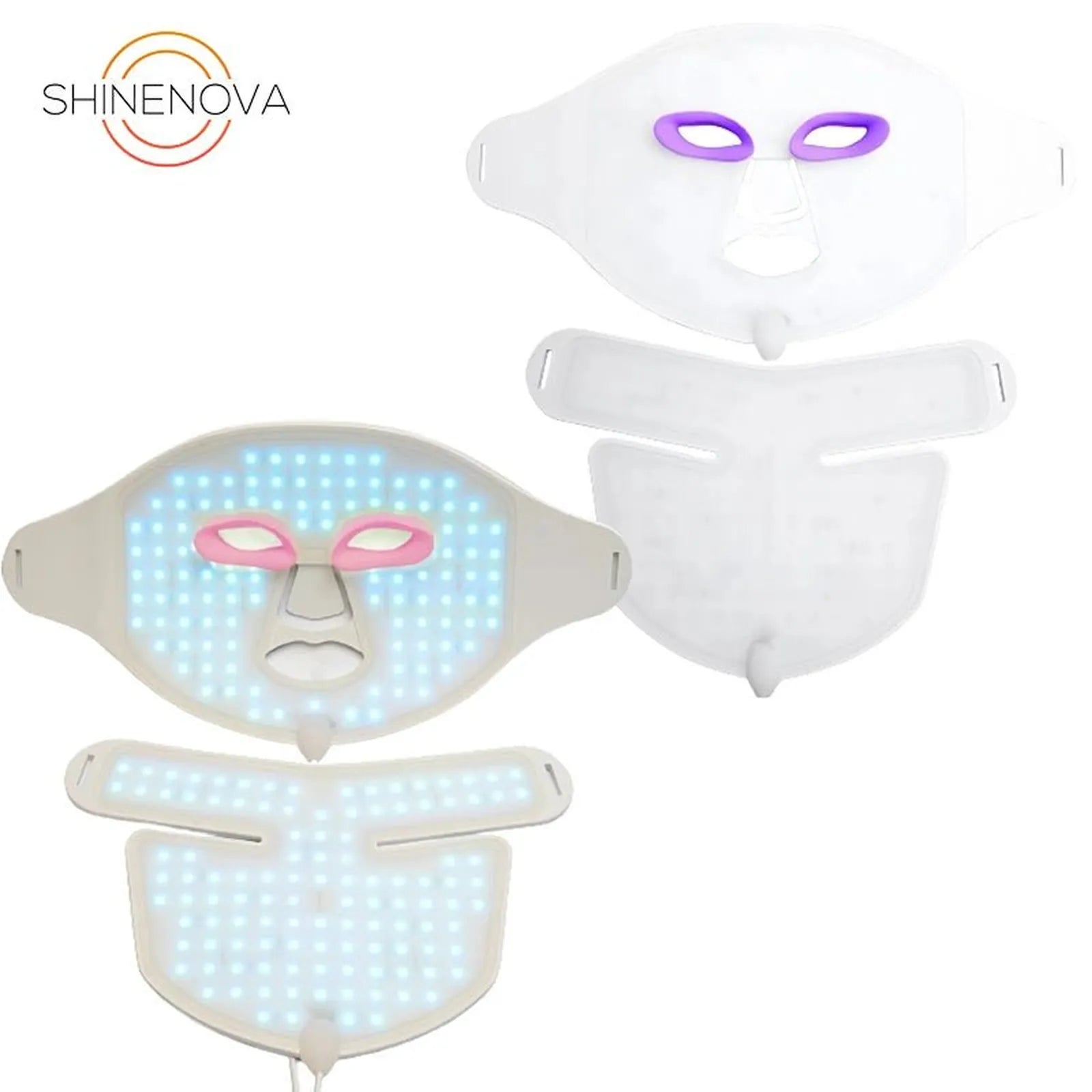 7-Color Silicone LED Light Therapy Face Mask – SNM7 by ShineNova