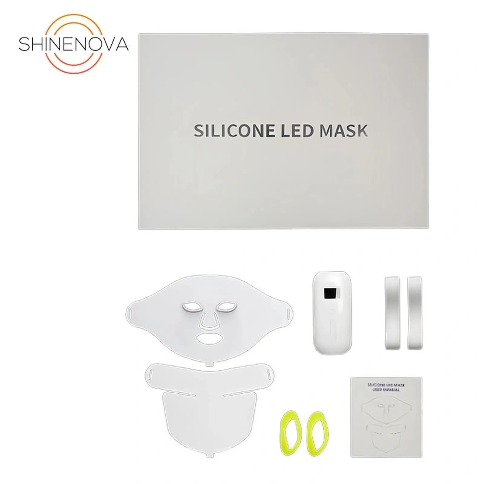 7-Color Silicone LED Light Therapy Face Mask – SNM7 by ShineNova