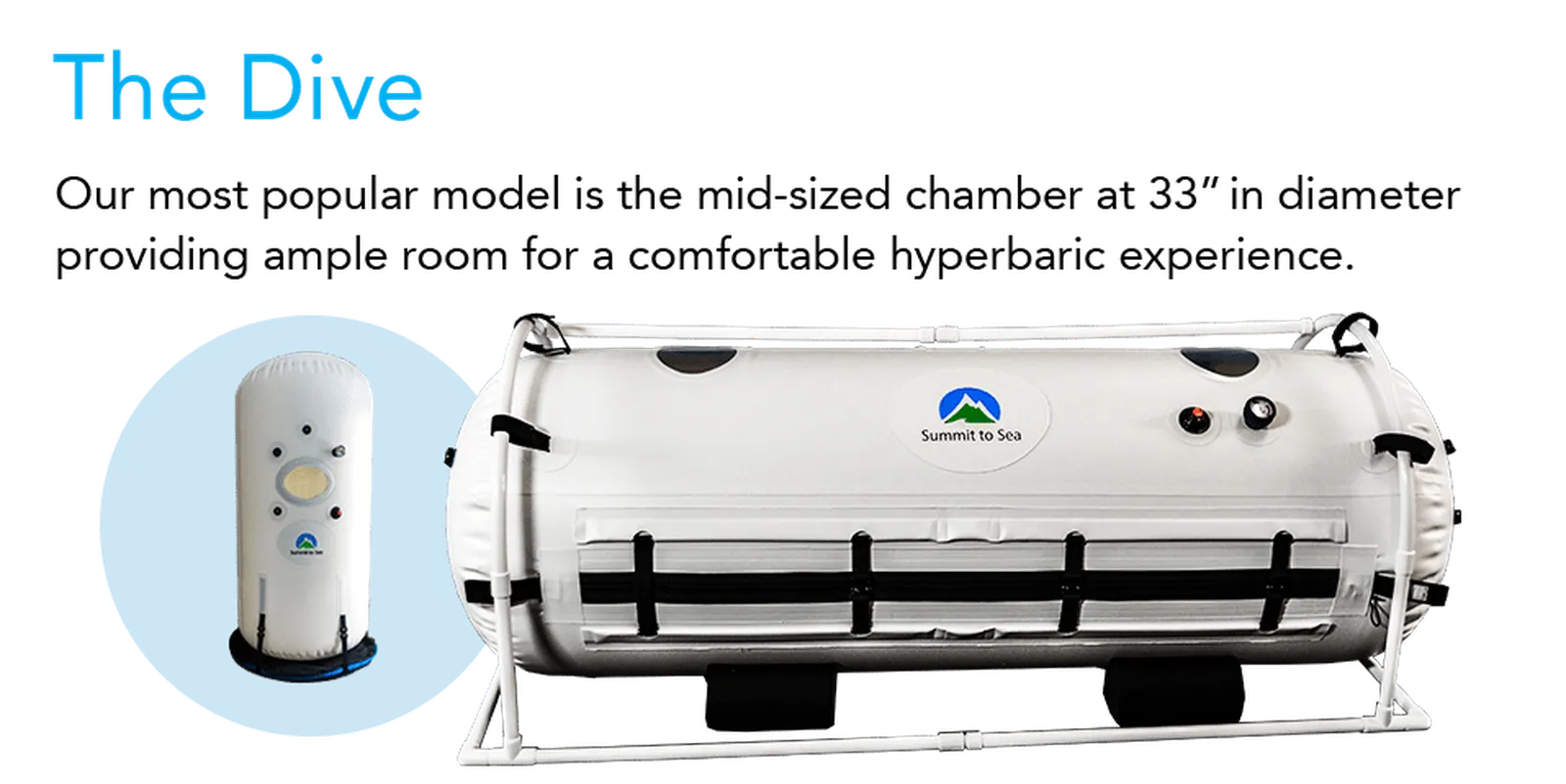 Dive Portable Hyperbaric Chamber by Summit to Sea