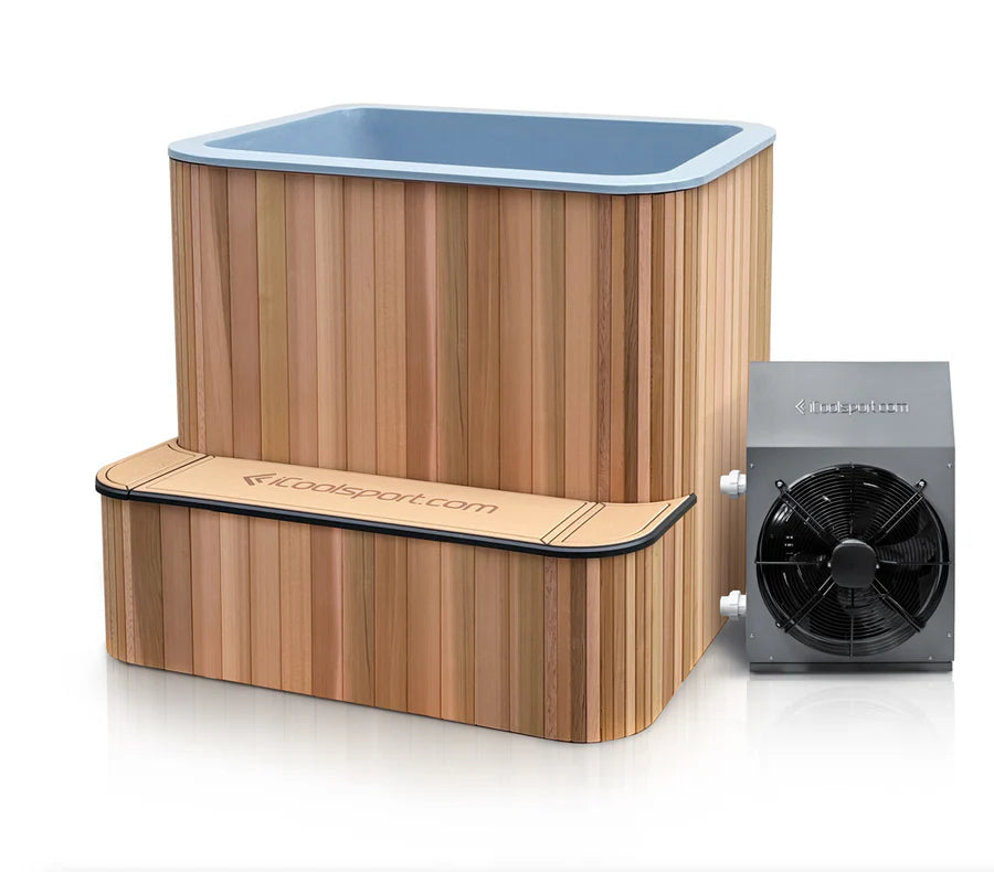 icool Ultra Cedar with Inbuilt 2kW Heater and External Turbo Mini Chiller 4ºC (39F) to 40ºC (104F)